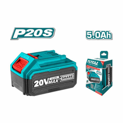 20V 5.0Ah بطارية ليثيوم فدار كبيرة مع مؤشر تعبئة Total