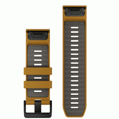 Garmin QuickFit 26 Watch Bands Autumn/Pebble Gray Silicone | 010-13393-03