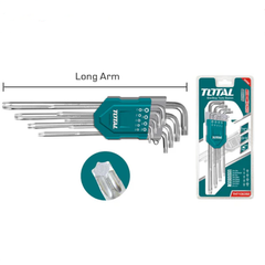 1.5-10MM طقم مسدس اكسترا طويل Total