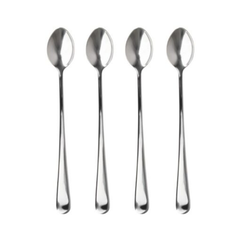 Bergner Set of 4 Stainless Steel Latte Spoons Coffee & Tea Lovers | BG-46105-MM