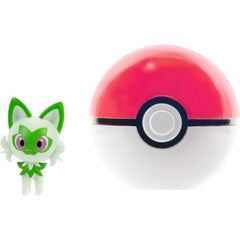 Pokemon PKW3629 Clip N Go Sprigatito and Poke Ball