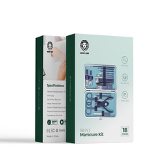 Green Lion 18 in 1 Manicure Travel Cutter - Blue | GNMTRVL18BL