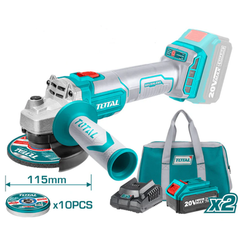 BL 20V مجموعة صاروخ عالبطارية+2بطارية كبيرة+شاحن Total