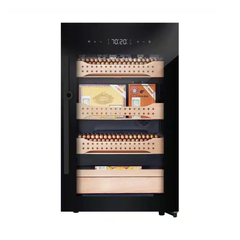 G3 Ferrari Cigar Humidor 850 Cigars, Black | DSCH850AH