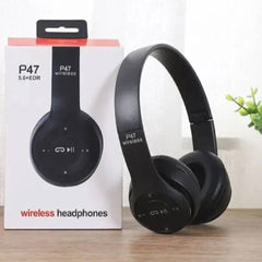 OEM P47 Wireless Headphone, Black