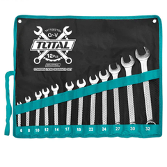 12 PCS 6-32mm طقم شق مسنن Total