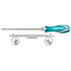 2 IN 1 مفك براغي طويل Total