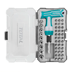 47pcs طقم رؤوس مفكات مشكل وطرابيش Total