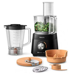 Philips Food Processor; 5000 Series 750W 1.5L Black | HR7302/90
