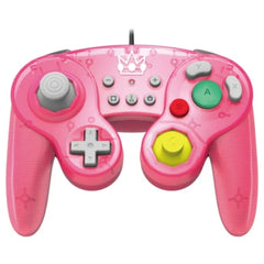 HORI Nintendo Switch Battle Pad GameCube Style Controller - Peach