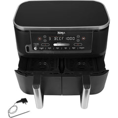 NINJA Ninja Air Fryer Dual Zone With Thermometer 9.5L 2470W | AF451EU#