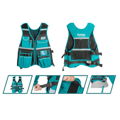 جيليه عدة + 12 جيبة+تعليقة مطرقة Total