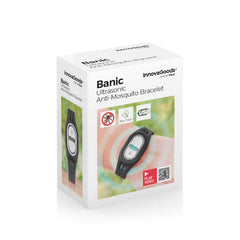 InnovaGoods Rechargeable Mosquito-Repellent Bracelet using Ultrasound Banic | V0103217