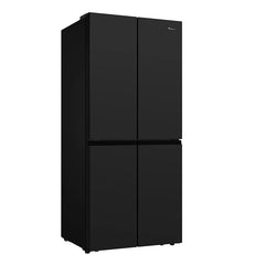 Hisense Refrigerator 4 Doors 26 Cft Inverter Mirror Black | RQ7G560NABA