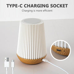 SK Black Metal Table Lamp 23 cm, Minimalist Design, 3 Light Levels | SK1951426