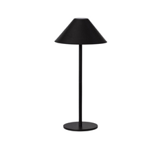 SK Black Wireless LED Table Lamp - 35 cm, 3 Adjustable Lights, Durable Metal | SK1951425