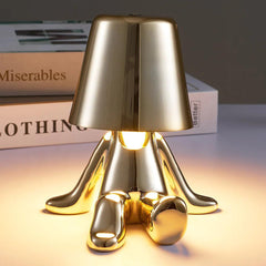SK Thinker Gold LED Table Lamp with Touch Control, 3 Light Modes | SK1951427D