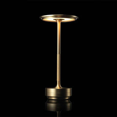 SK Premium Gold LED Table Lamp 28 cm - Elegant Ambient Illumination | SK195147