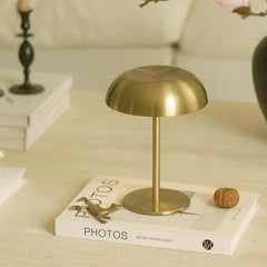 SK Touch Table Lamp with Gold Finish and LED Light -18 cm | SK850