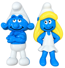The Smurfs Character Figurine Set - Smurf & Smurfette | AL1095