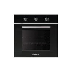 Sensus Gas Electric Oven 60cm Black Color | TEGE60GB