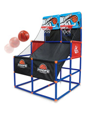Kids Dual Basketball Arcade Hoop Game Set – 90×90×142cm | 66-E3