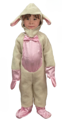 Pink Lamb Costume (Jumpsuit, Hood) - INFANT (80-92CM) | LB009-02/03