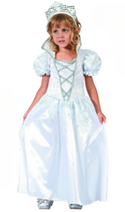 White Princess Costume (Dress, Hairband) - TODDLER (92-104CM) | 92309