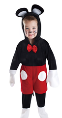 Mr Mouse Costume (Overall) - Toddler (92-104CM) | SA009-12