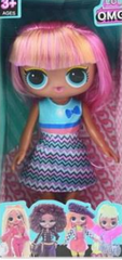 LOL OMG Fashion Doll – Pink Hair Zigzag Dress | 8290-3