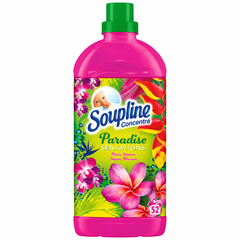 Soupline Concentrated Paradise Pink Fabric Softener 1.28L | 30726503
