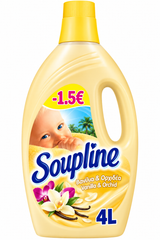 Soupline Vanilla Fabric Softener 4L | 30724904