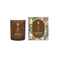 Salma Cedarwood & Vetiver Scented Candle 160g