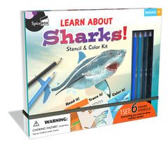 SpiceBox II Learn & Draw Sharks V2 Kit | SX10359