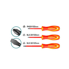 3 PCS طقـم مفك براغي معزول total