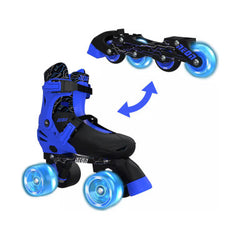 Yvolution Neon Combo Skates Size 12–2 – Blue | T09B4