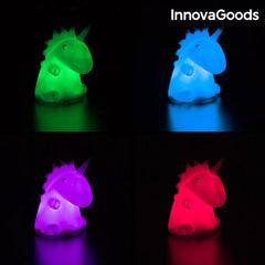InnovaGoods مصباح يونيكورن متعدد الألوان ليديكورن | V0100966