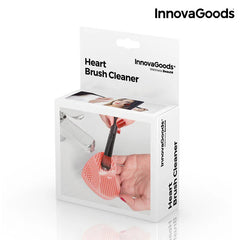 InnovaGoods Make-Up Brush Cleaner Heart | V0101013