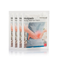 InnovaGoods Adhesive Body Heat Patches Hotpads(Pack of 4) | V0103072