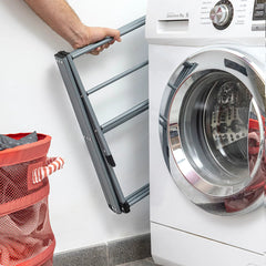 InnovaGoods Folding And Extendable Metal Clothes Dryer With 3 Levels Cloxy (11 Bars) | V0103215