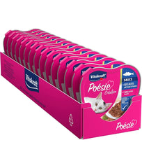 Vitakraft Poésie Création Adult Wet Cat Food with Pollack Fish & Tomato in Gravy