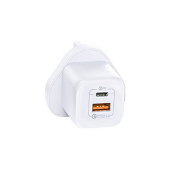 WIWU EU/ Jello 35W QC+PD, GaN Fast Charger , Wi- U018 White | WI-U018-WT