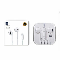WIWU Lightning Connect With Bluetooth Earbuds 302 White