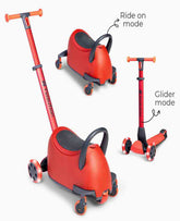 Yvolution YGlider LUNA Scooter – Red 2-Pack | 101266