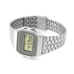 Casio Vintage Digital Unisex Metal Watch - Grey / Silver | A159WEVJ-7DR