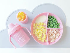 Twistshake Divided Plate 6+m Pastel , Pink | 78169