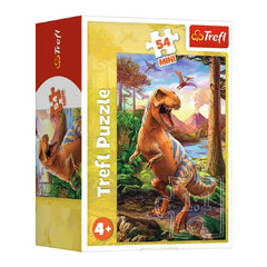 Trefl Angry Dinasour Puzzle - 54 Mini Pcs | 54194