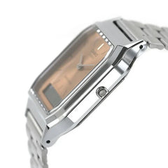 Casio Unisex Vintage Analog-Digital Watch - Salmon Pink / Silver | AQ-230A-4AMQYDF