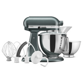 KitchenAid Tilt-Head Artisan Mixer Elegance 4.8L + 3L Bowl + Flex Edge Beater | 5KSM175PSEJP