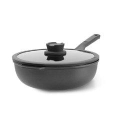 Berghoff 28cm Wok with Lid Non-Stick Stone | 3950596